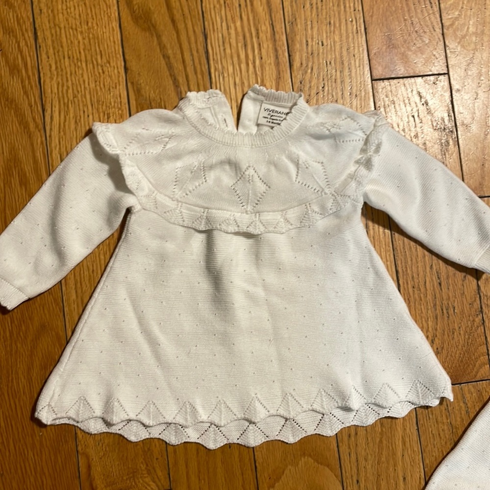 VIVERANO Organics 3-6 Months girls mini dress